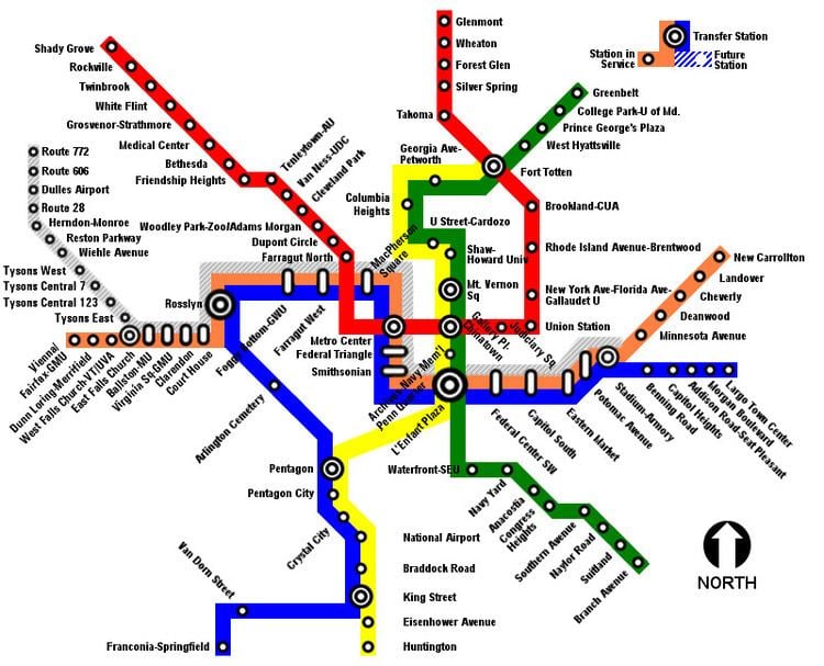 Silver Line (Washington Metro) FileWMATA Silver Line proposed mappng Wikimedia Commons