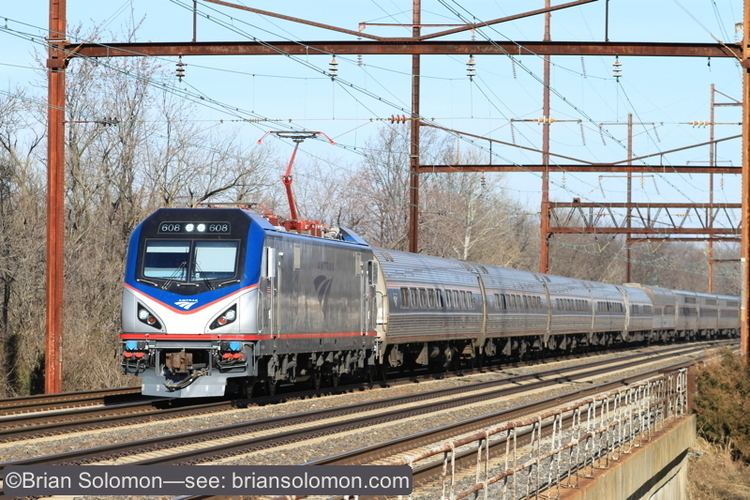 Silver Meteor Brian39s Tracking the Light Amtrak Silver Meteor at Torresdale