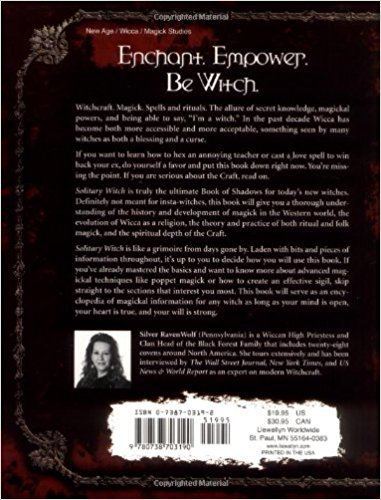 Silver RavenWolf Solitary Witch The Ultimate Book of Shadows for the New Generation