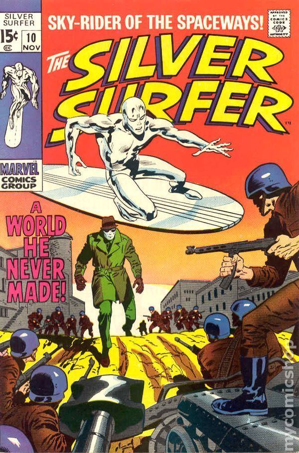 Silver Surfer (comic book) Silver Surfer comic books issue 10