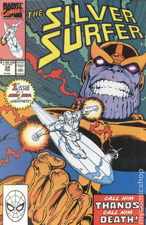 Silver Surfer (comic book) Silver Surfer comic books issue 34