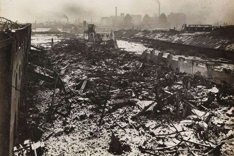 Silvertown explosion London marks 100 years since the SIlvertown explosion which killed