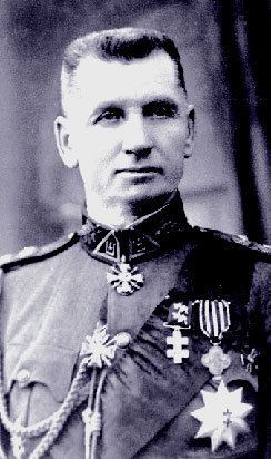 Silvestras Žukauskas Kariuomens vadas generolas SILVESTRAS UKAUSKAS 1927met birelio