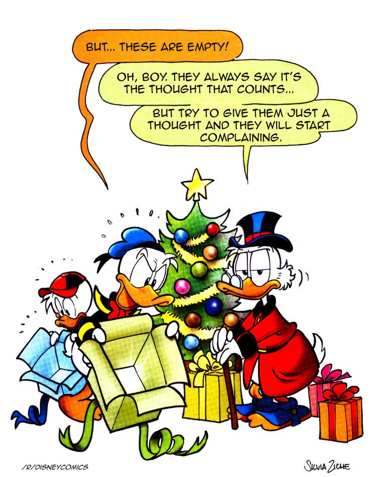 Silvia Ziche Christmas Disney onepagers gags by Silvia Ziche Album