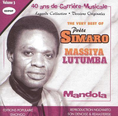 Simaro Lutumba Very Best of Pote Simaro Massiya Lutumba Mandola Vol 3