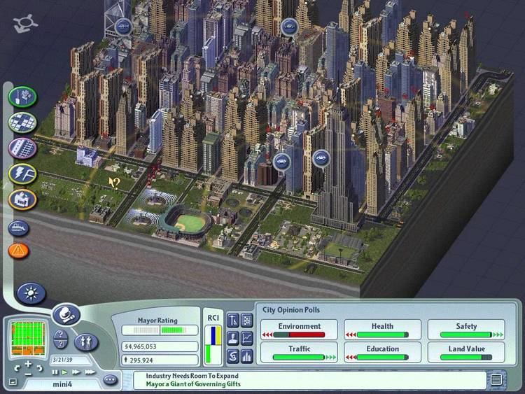 SimCity 4: Rush Hour SimCity 4 Rush Hour Population 290000 no cheatSmall city