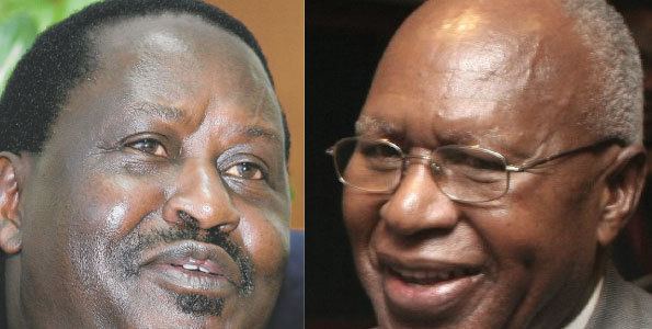 Simeon Nyachae Raila reaches out to Nyachae in 2012 strategy Daily Nation