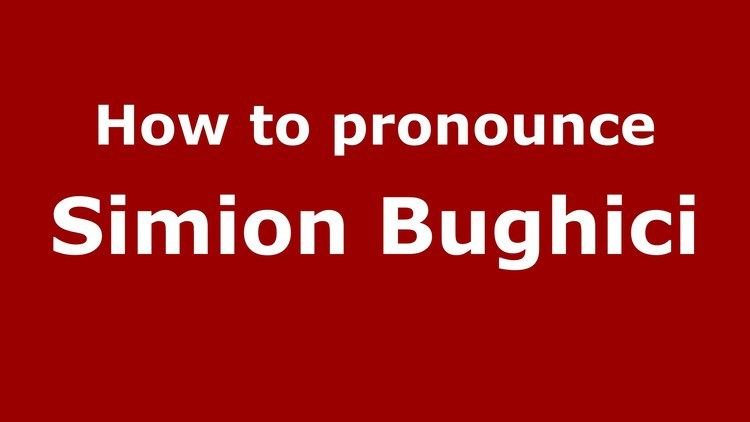 Simion Bughici How to pronounce Simion Bughici RomanianRomania PronounceNames