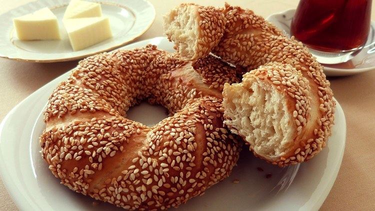 Simit Turkish Sesame Bagel Simit Recipe Ring Bread YouTube