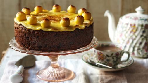 Simnel cake BBC Food Recipes Simnel cake
