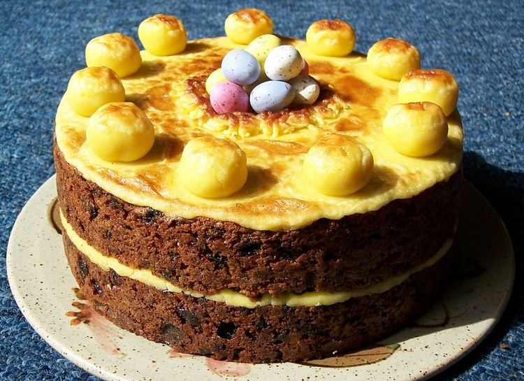 Simnel cake Traditional Simnel Cake for Easter Meanderings through my cookbook