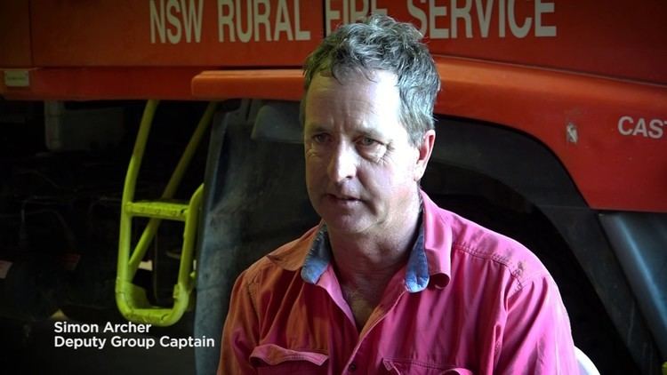 Simon Archer (antiquary) NSW Rural Fire Service Sir Ivan Fire Simon Archer YouTube