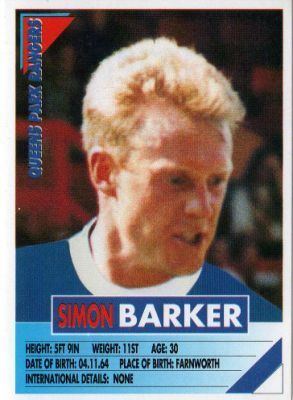 Simon Barker QUEENS PARK RANGERS Simon Barker 228 PANINI Super Players 96