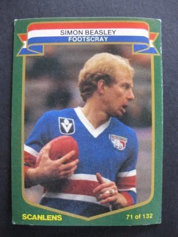 Simon Beasley Australian Football Simon Beasley Player Bio