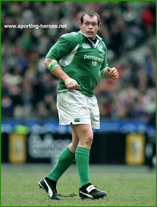 Simon Best Simon BEST International Rugby Union Caps for Ireland Ireland