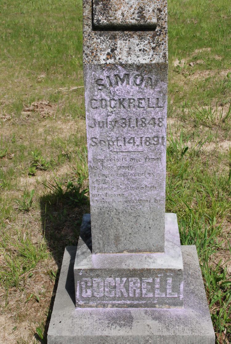 Simon Cockrell Simon Cockrell 1848 1891 Find A Grave Memorial