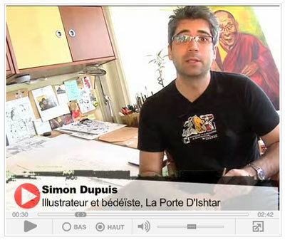 Simon Dupuis MARTHI MAG ARTS VISUELS Simon Dupuis peintre et bdiste