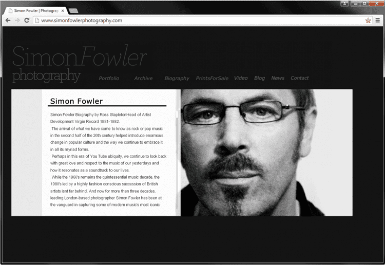 Simon Fowler (photographer) Simon Fowler Photography Portfolio website