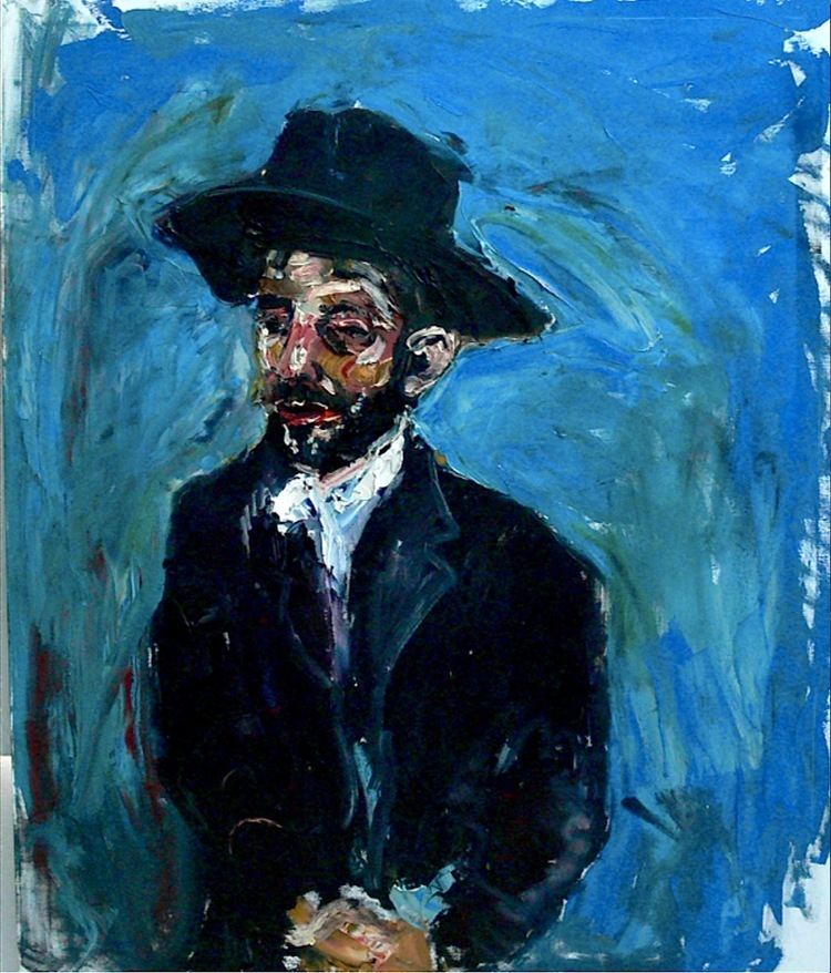 Simon Gaon Simon Gaons Jewish Paintings Richard McBee Artist and Writer