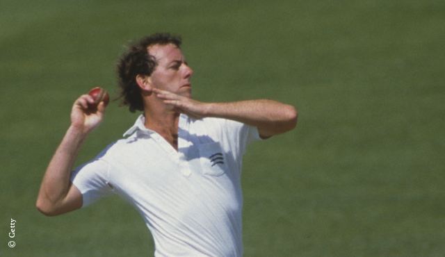 Simon Hughes (cricketer) Simon Hughes on his Middlesex debut