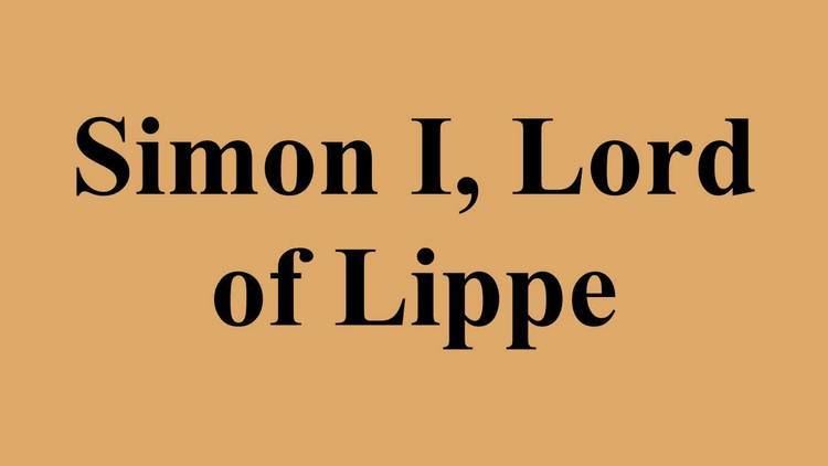 Simon I, Lord of Lippe Simon I Lord of Lippe YouTube