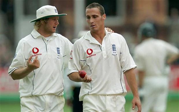 Simon Jones (cricketer) England39s 2005 Ashes stars Matthew Hoggard and Simon Jones