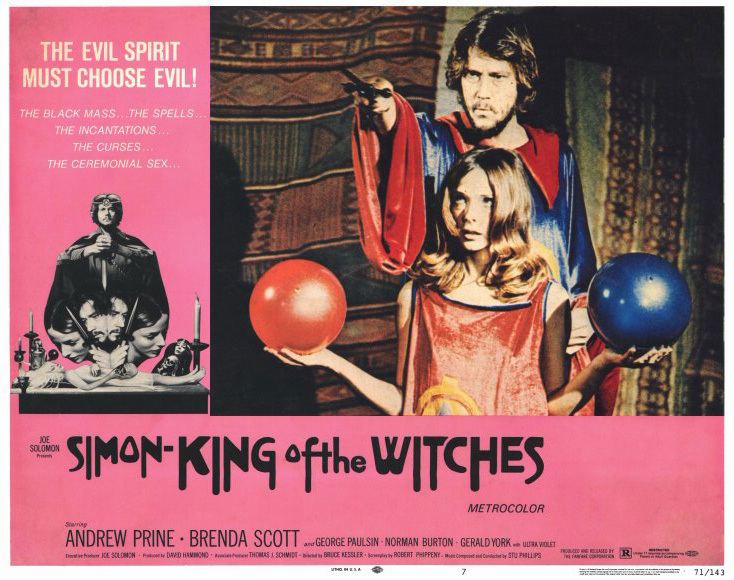 Simon, King of the Witches Movie of the Day Simon King of the Witches 1971 CHUDcom