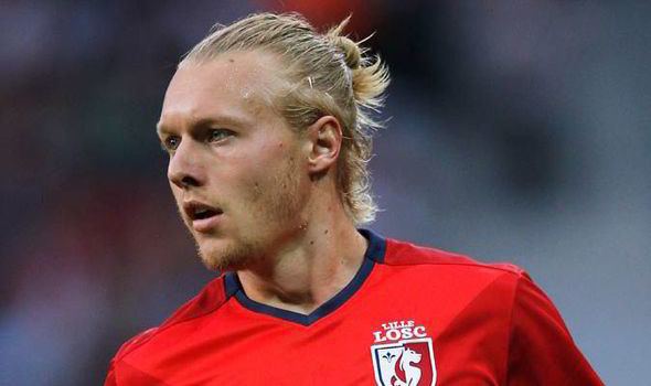 Simon Kjær Liverpool handed boost in race to beat Man Utd and Spurs to Lille