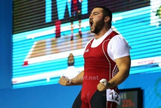 Simon Martirosyan Weightlifter Simon Martirosyan named best athlete of World