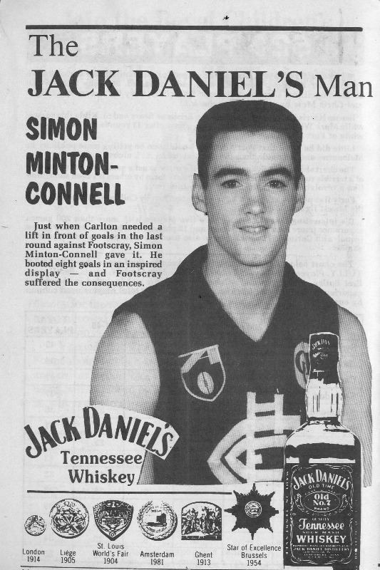 Simon Minton-Connell Blueseum History of the Carlton Football Club MINTONCONNELL Simon