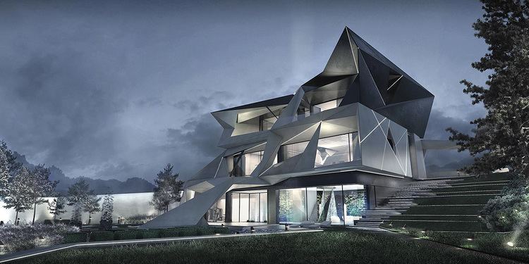 Simon Rastorguev Simon Rastorguev designed Parametric Residence with multifunctional