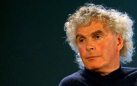 Simon Rattle Simon Rattle interview happy to be home Telegraph