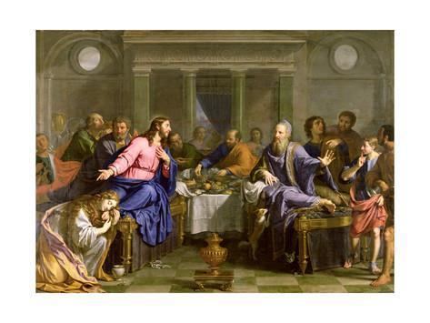 Simon the Pharisee Christ in the House of Simon the Pharisee C1656 Giclee Print by