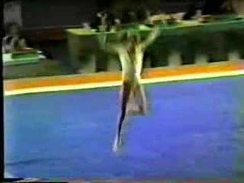Simona Renciu Simona Renciu Floor Exercise 1983 PreOlympic Meet YouTube