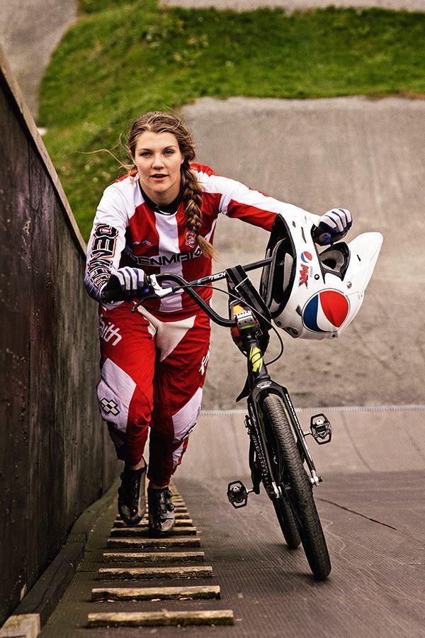 Simone Christensen Simone Danish BMX rider aiming for the Olympics Scandinavian