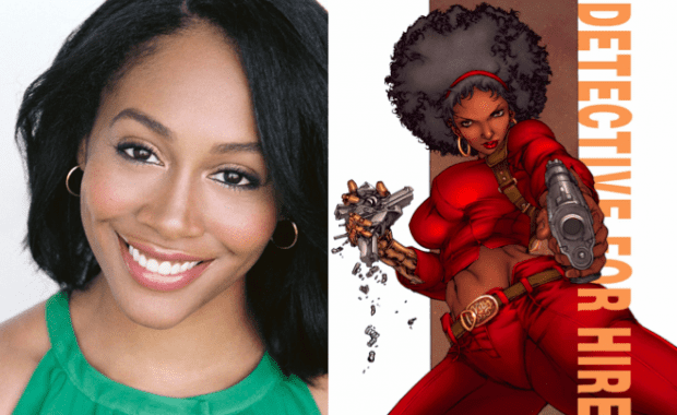 Simone Missick Marvel39s Luke Cage detective Misty Knight confirmed Den