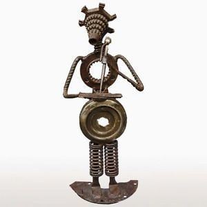 Simonet Biokou Original Escultura En Metal Simonet biokou Benin Arte 471 eBay