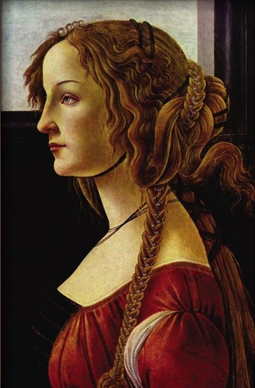 Simonetta Vespucci Portrait Of Simonetta Vespucci by Sandro Botticelli for