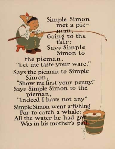 Simple Simon (nursery rhyme)