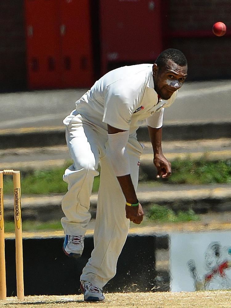 Simpson Obed Vanuatu cricketers Simpson Obed and Patrick Matautaava draw on