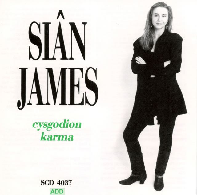 Siân James (musician) SIAN JAMES CYSGODION KARMA Music Sain Records Music from Wales