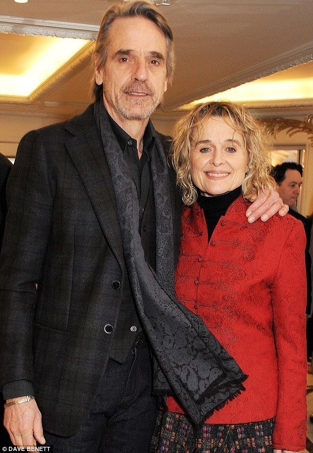 Sinéad Cusack Jeremy Irons seen on a rare public outing with wife Sinead Cusack