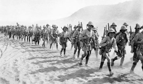 Sinai and Palestine Campaign NZHistory New Zealand history online palestine campaign