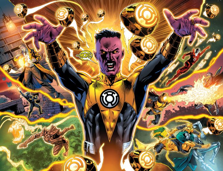 Sinestro Corps Sinestro39s Mass Recruitment For The Sinestro Corps Comicnewbies