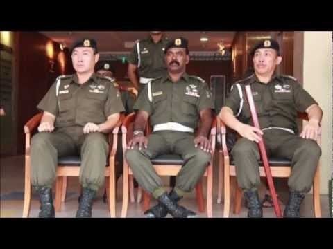 Singapore Armed Forces Military Police Command MP Command MWO Ramasamy Singapore YouTube