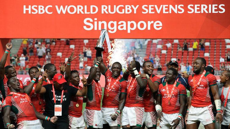Singapore Sevens Kenya stun Fiji to win Singapore Sevens title Rugby Union News