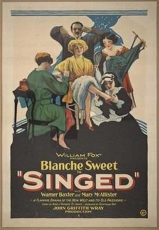 Singed movie poster