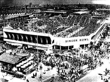 Singer Bowl 1964 New York World39s Fair 1965 Attractions Singer Bowl Page Four