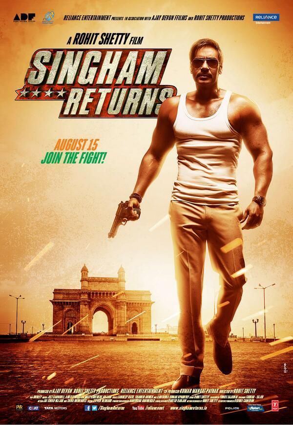New Ajay Devgan Movie Review Singham Returns