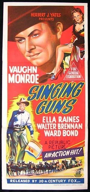 Singing Guns SINGING GUNS Daybill Movie poster Vaughn Monroe